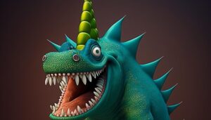 Read more about the article Dzisiaj odwiedził nas potomek dinozaura